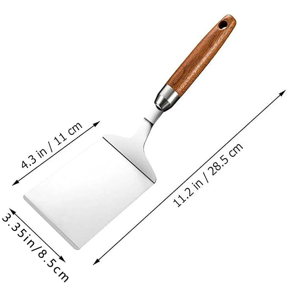 Stainless Steel Cooking Shovel - Teppanyaki Spatula