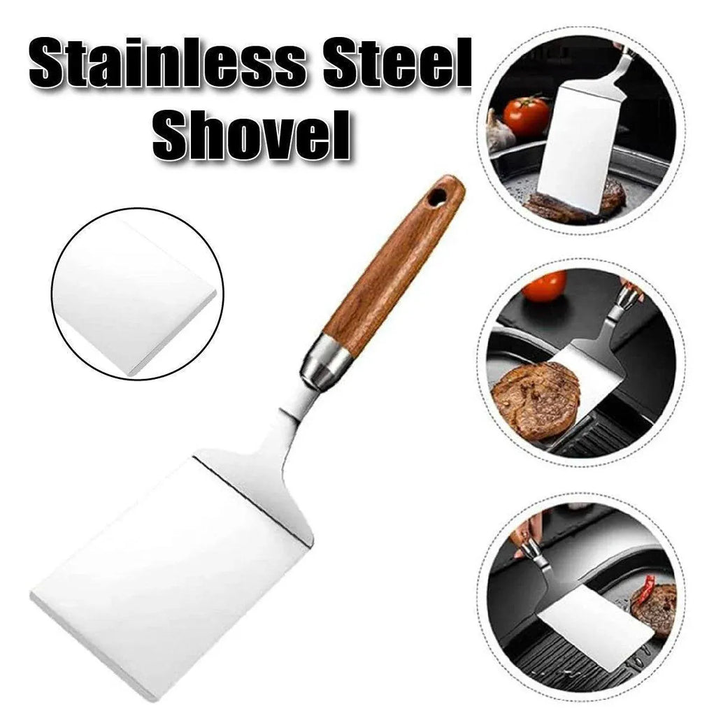 Stainless Steel Cooking Shovel - Teppanyaki Spatula