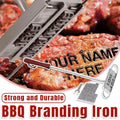 Alphabet Fire Branding BBQ Meat Tool - BBQ Backyard Supply Co