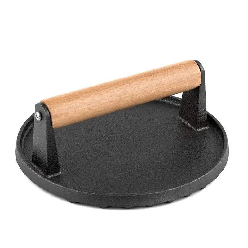 Cast Iron Burger & Steak Press - BBQ Backyard Supply Co