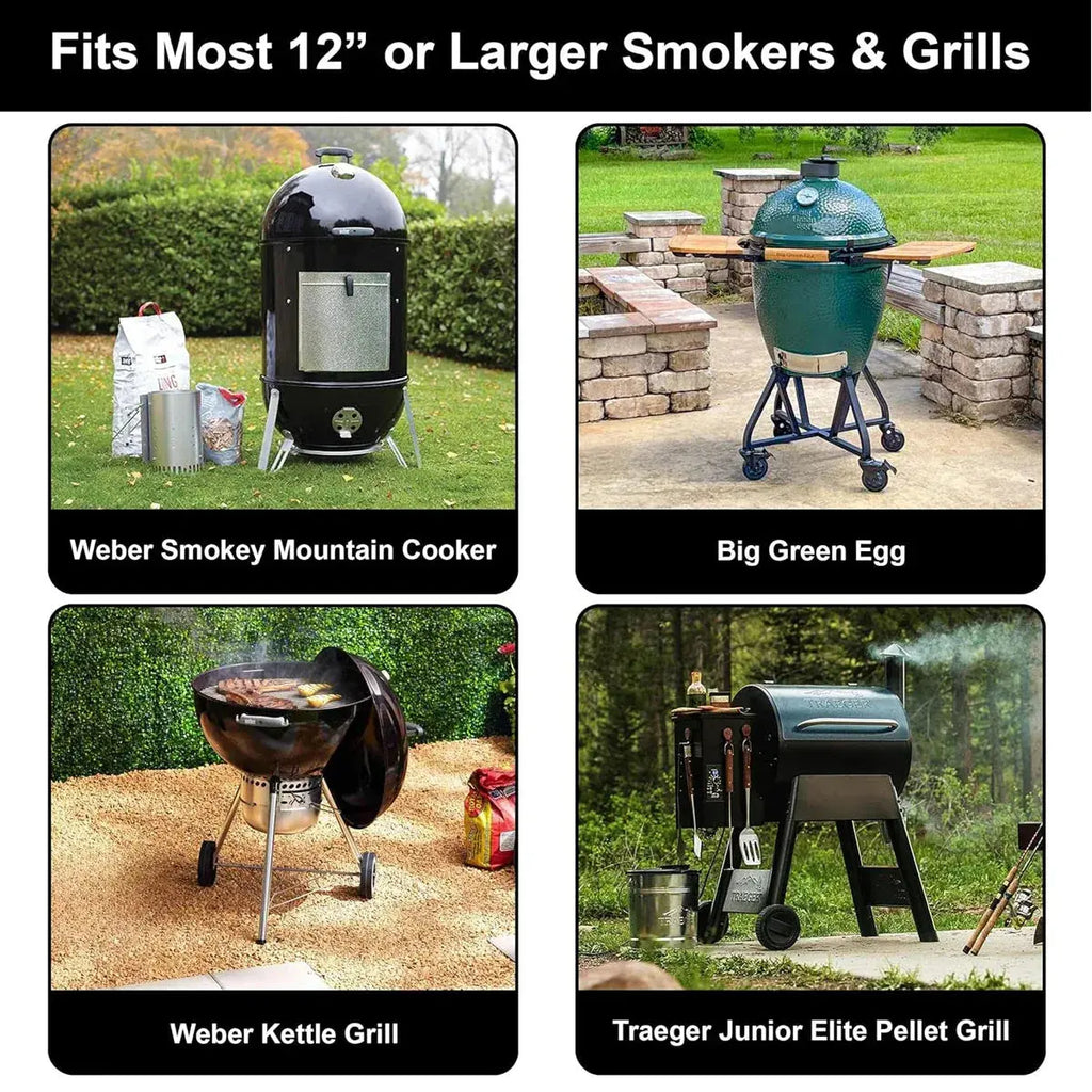 BBQ Rib Rack - Black - BBQ Backyard Supply Co