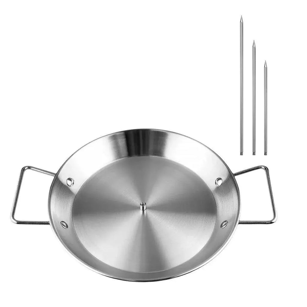 Stainless Steel BBQ Rotisserie Pan Kit Accessories - BBQ Backyard Supply Co