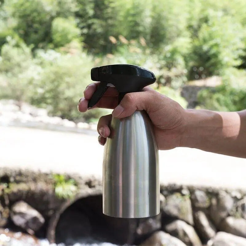 Stainless Steel Cooking Oil Spray Bottle - BBQ Backyard Supply Co