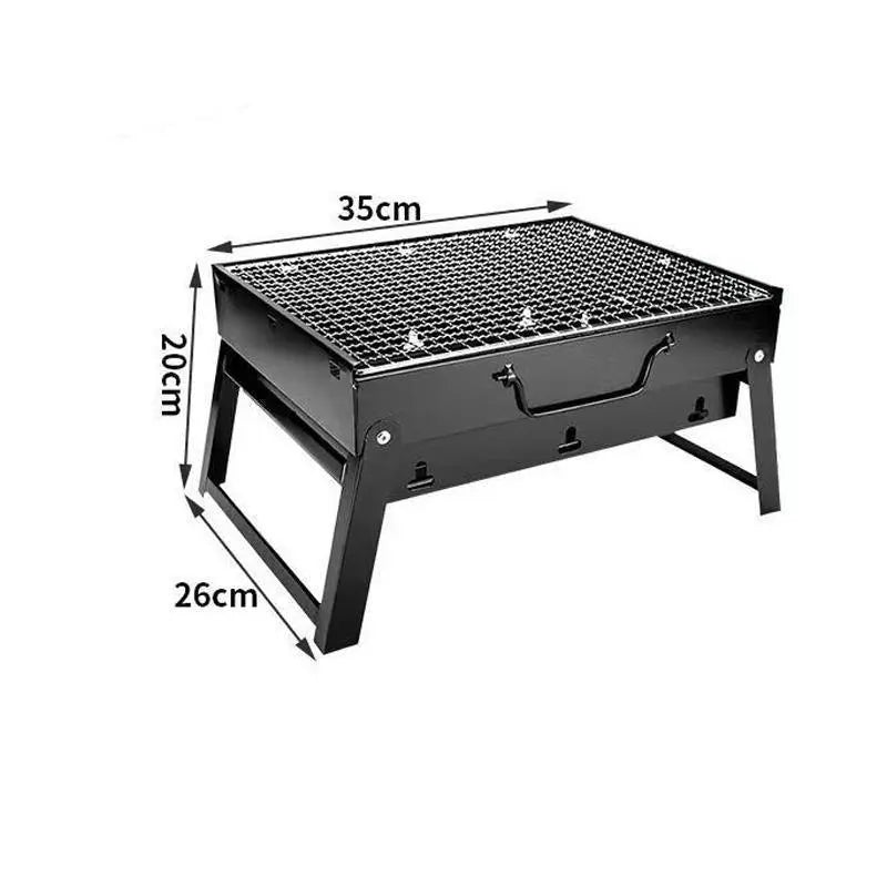 Portable Foldable Charcoal BBQ Grill - BBQ Backyard Supply Co