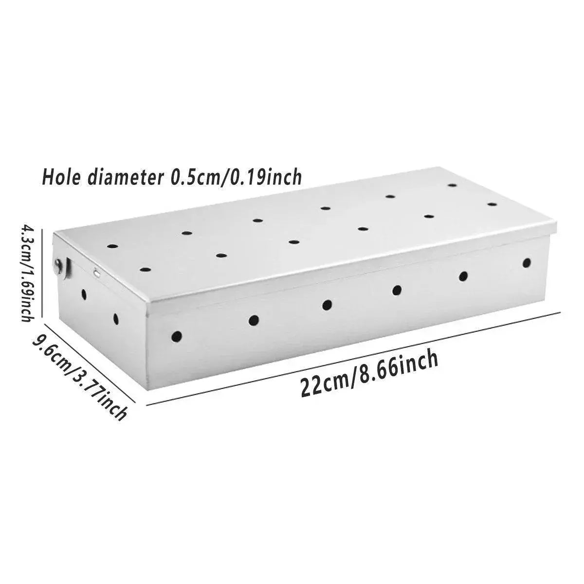 BBQ Smoking Wood Chip Smoker Grill Box - BBQ Backyard Supply Co