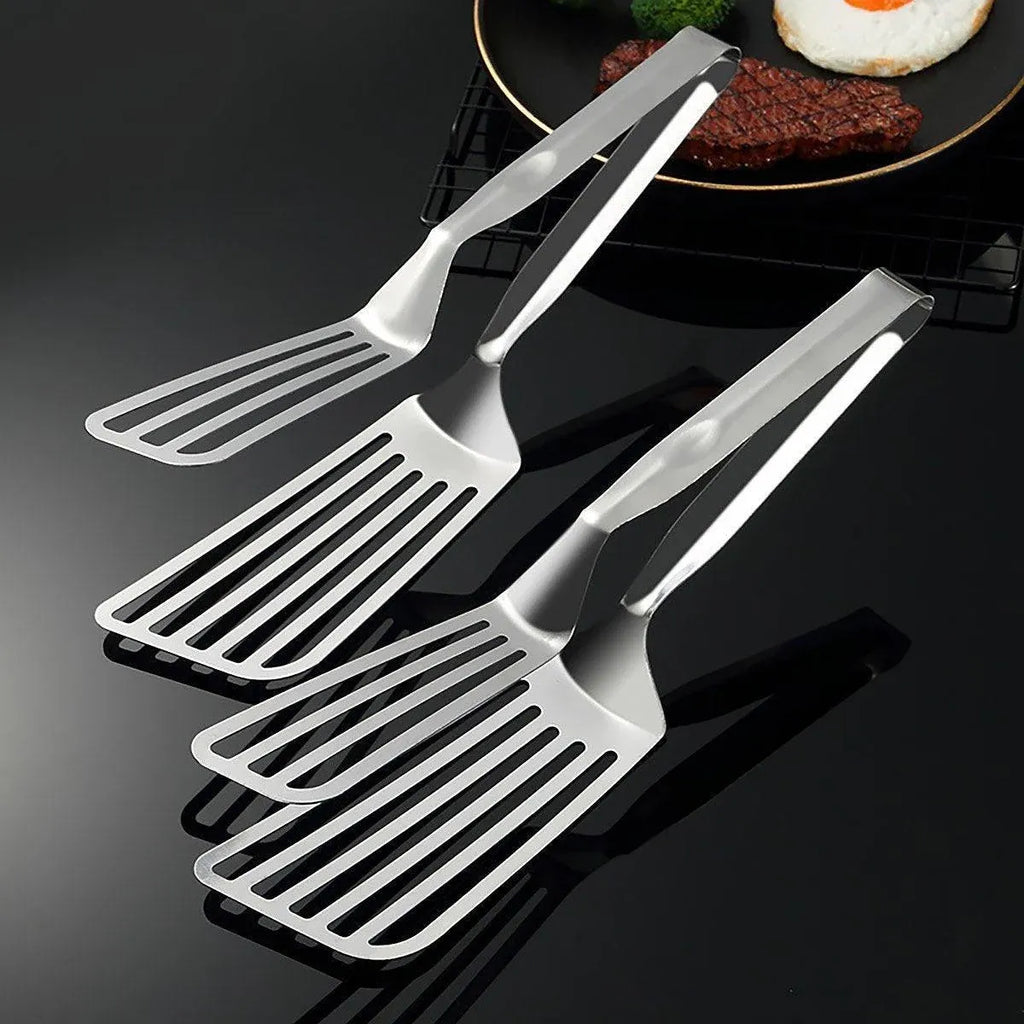 Multi-Functional Stainless Steel Steak Tongs