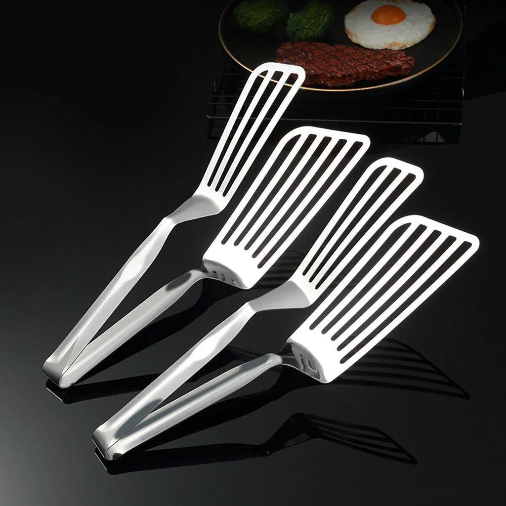 Multi-Functional Stainless Steel Steak Tongs