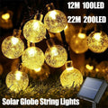 Solar Globe String Lights – 22M, 200 LEDs - BBQ Backyard Supply Co