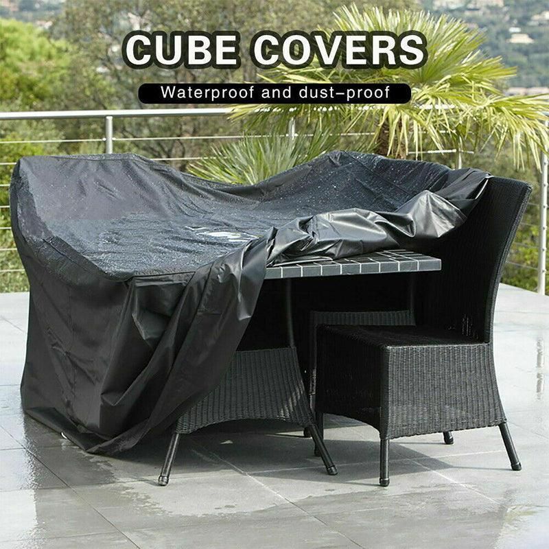 Waterproof Outdoor Furniture Cover – 123 × 123 × 74 cm
