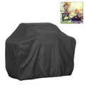 Waterproof BBQ Grill Cover – 210D Oxford Cloth – Dust‑Proof – Anti‑UV – 170×61×117cm – Black - BBQ Backyard Supply Co