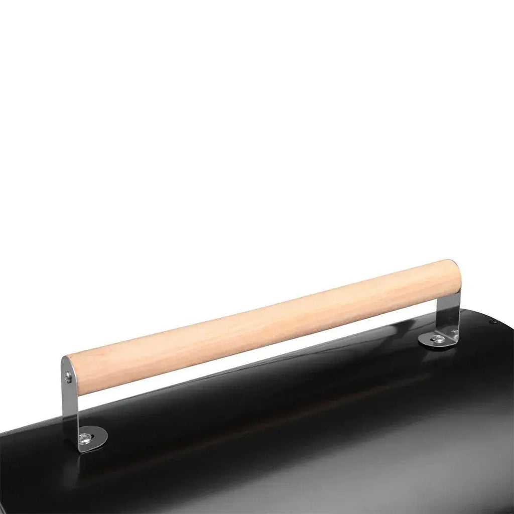 Stainless Steel BBQ Barrel Charcoal Smoker – Portable & Foldable - BBQ Backyard Supply Co