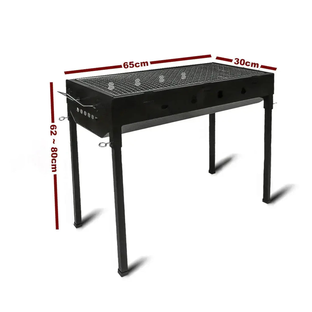 Large Portable Charcoal Outdoor BBQ Barbecue Grill Set - BBQ Backyard Supply Co