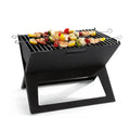 Portable Notebook Grill – Foldable Charcoal BBQ for Camping & Picnics - BBQ Backyard Supply Co