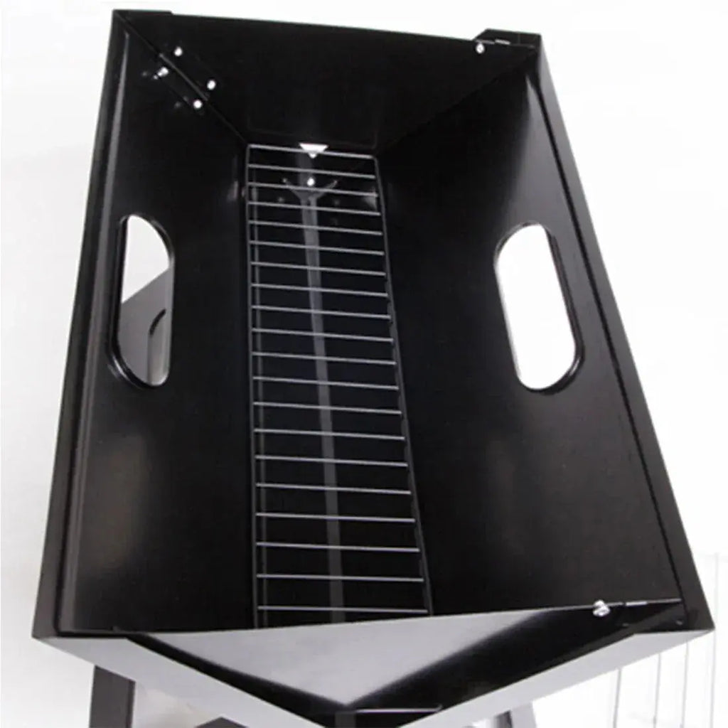 Portable Notebook Grill – Foldable Charcoal BBQ for Camping & Picnics - BBQ Backyard Supply Co