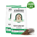 Asmoke 9.5kg x 2 (19kg) 100% Pure Applewood Pellets – All-Natural Smoking Pellets - BBQ Backyard Supply Co