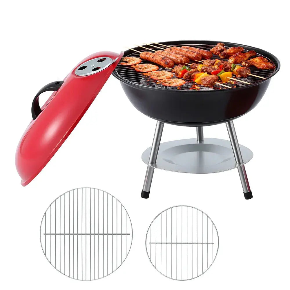Grillz Portable Charcoal BBQ Grill - BBQ Backyard Supply Co